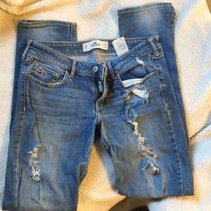 Distressed Hollister Jeans